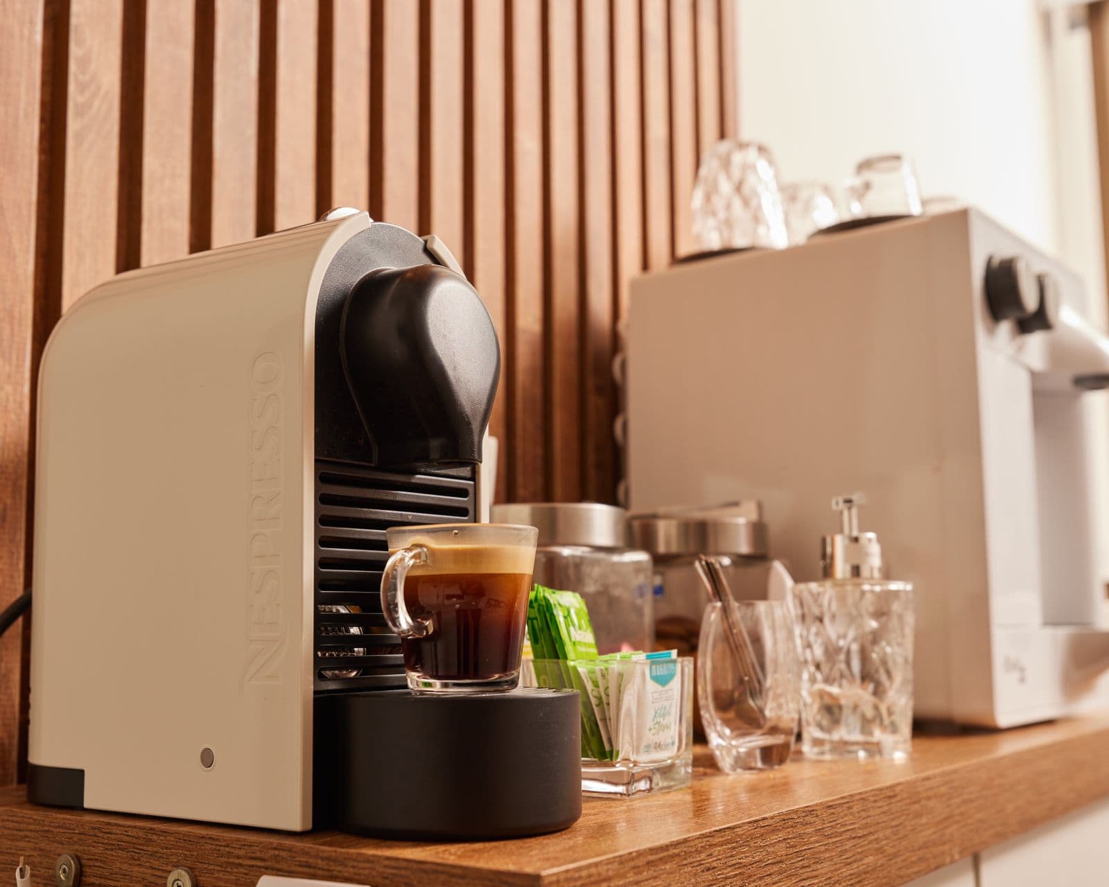 Café, biscoitos e chás